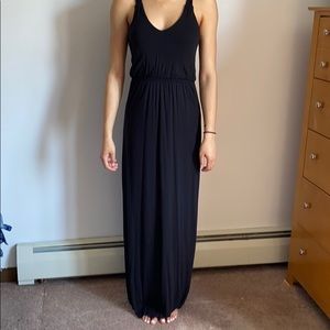 Express black maxi dress